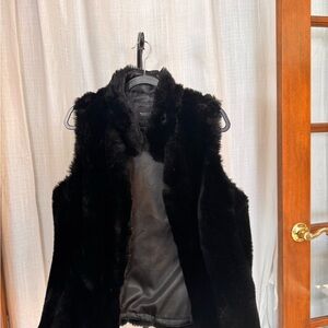 White House Black Market Luxurious Black Vest